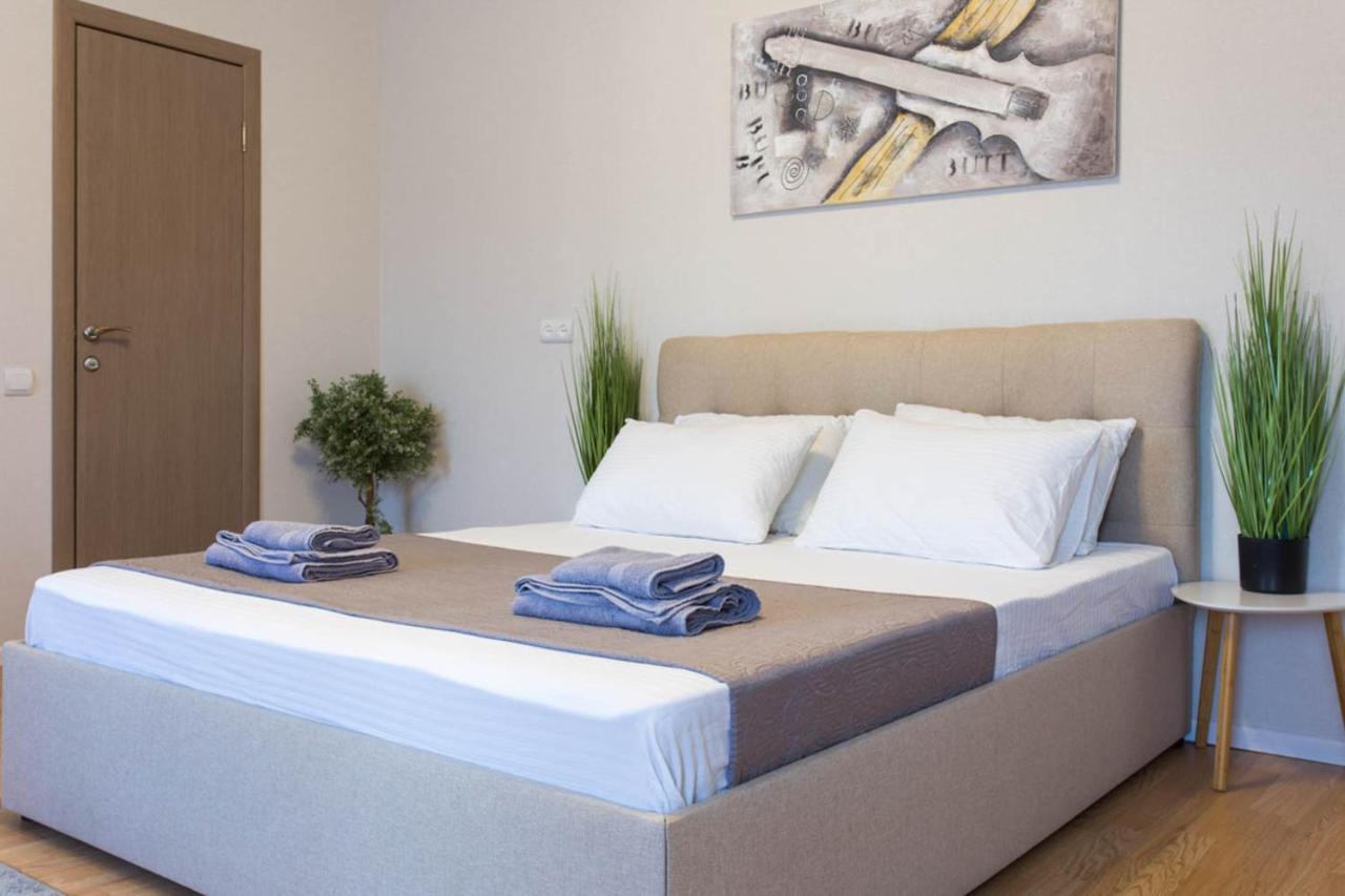 New Apartment In The Center - Gimnasiyna Naberezhna 24A-12 哈尔科夫 外观 照片